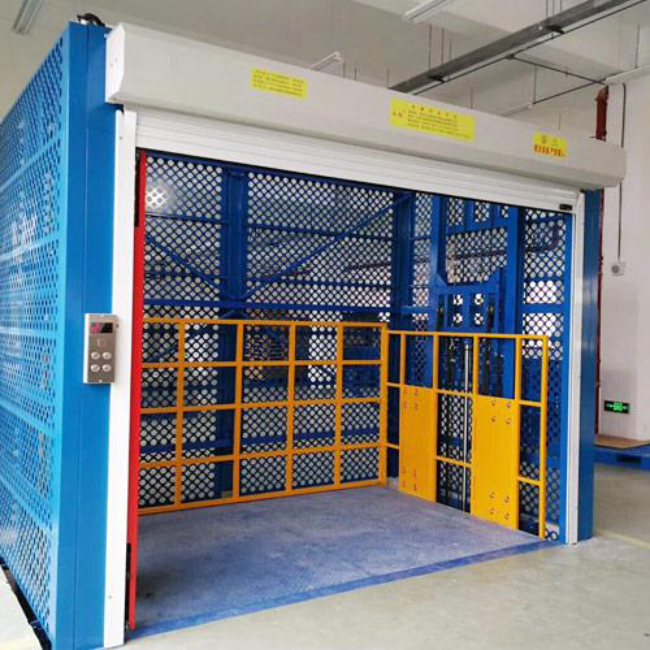 贵池导轨式升降货梯